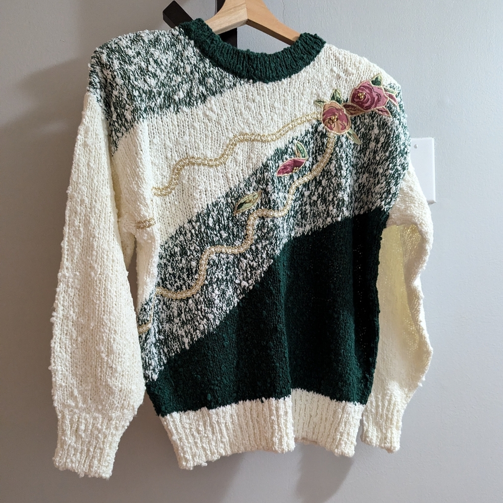 Vintage Needles and Yarn sweater size large